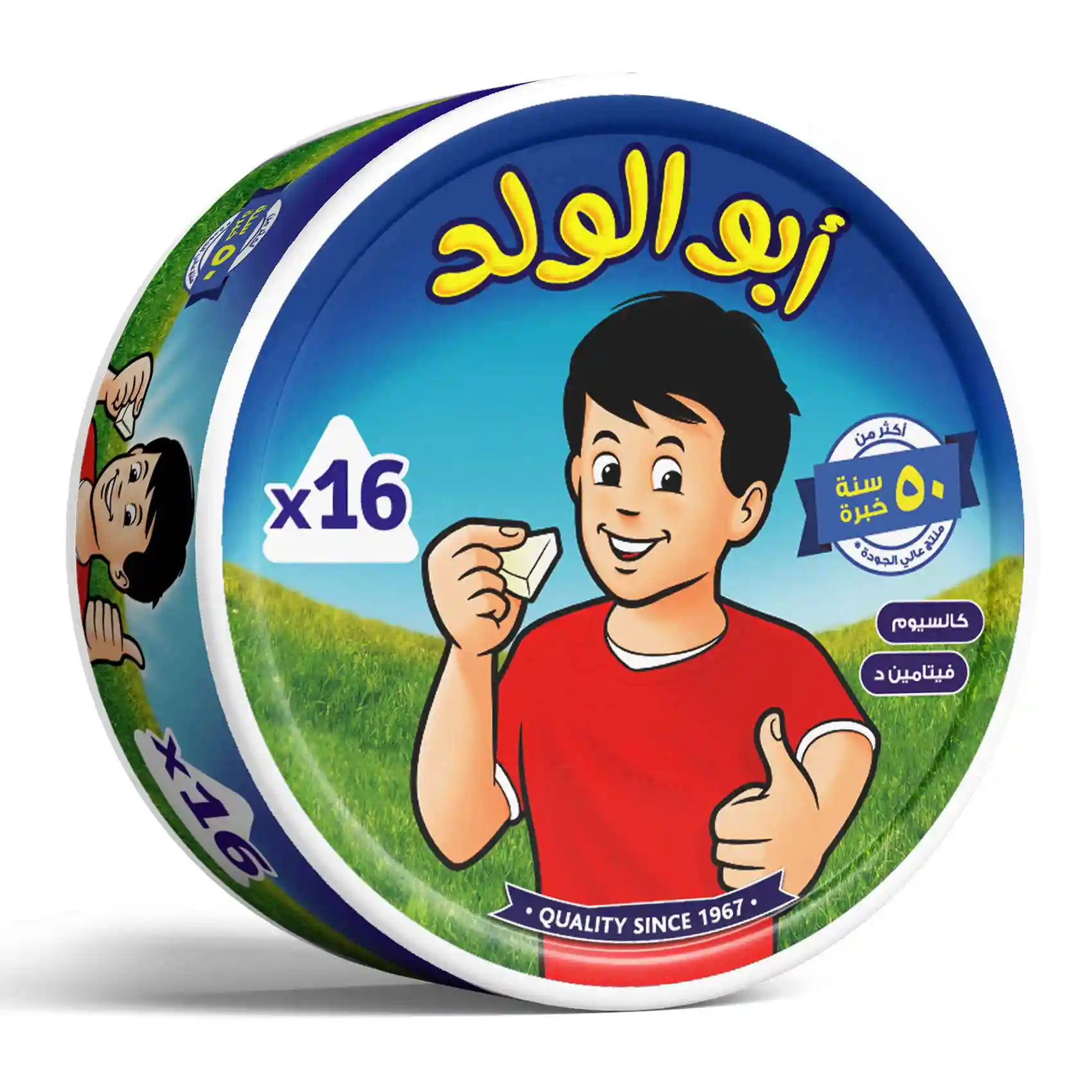 جبنة أبو ولد مثلثات 240 جم