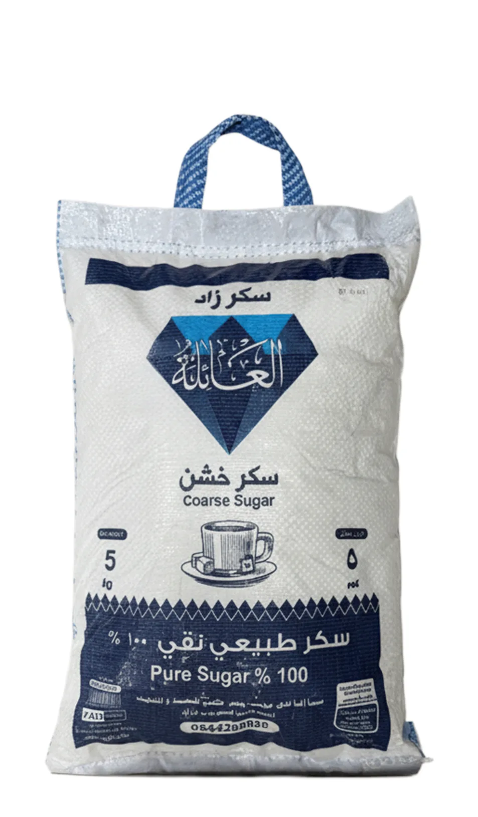 سكر خشن زاد فاميلي 5 كجم