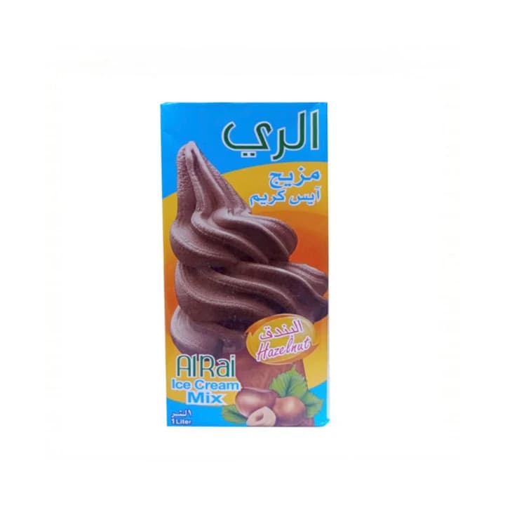 مزيج آيس كريم بالبندق 1 لتر - كرتون 12