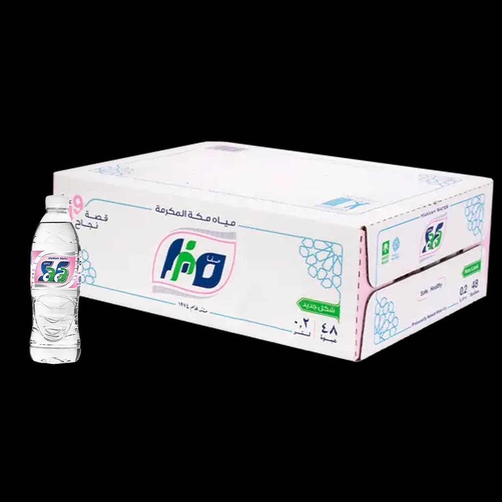 Makkah Drinking Water 200ml (Quarter-Riyal Bottles) - Carton