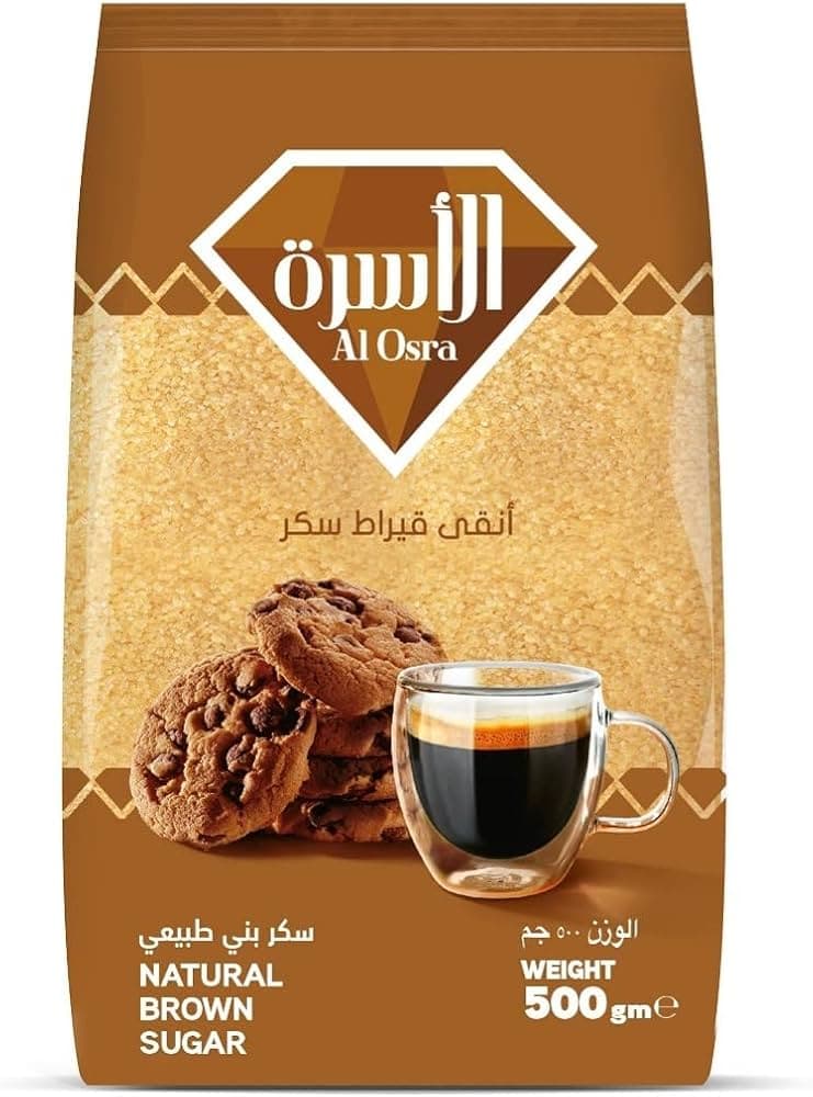 سكر بني 500 جم