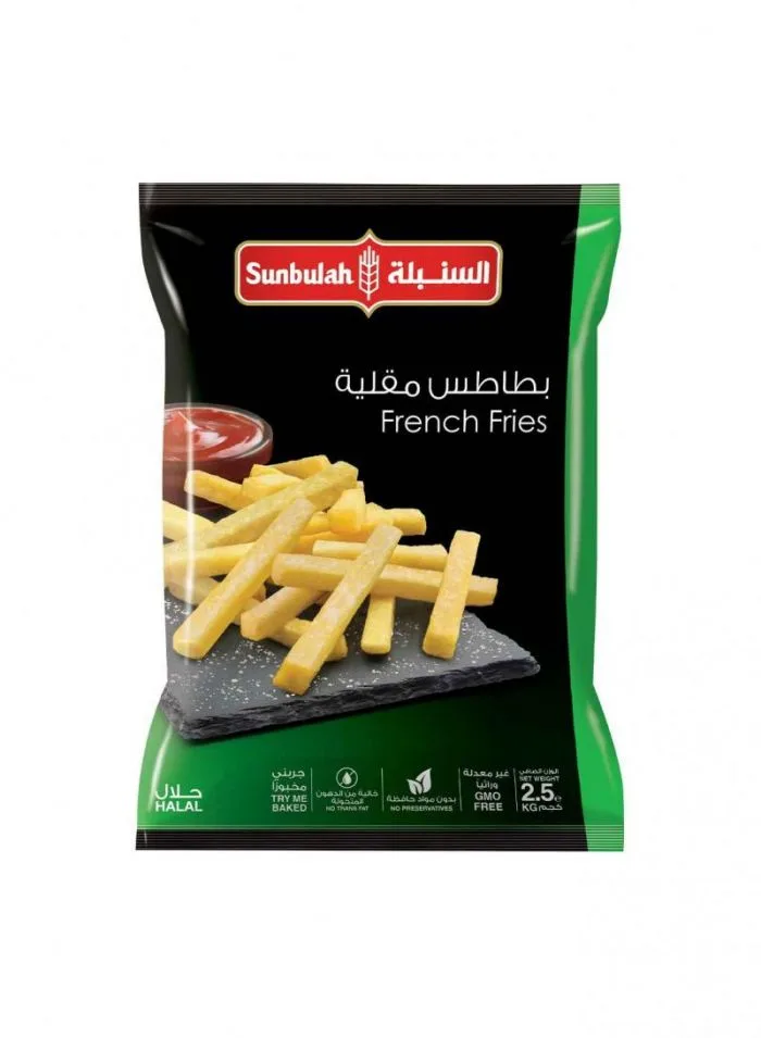 بطاطس السنبلة للقلي 4 × 2.5 كجم