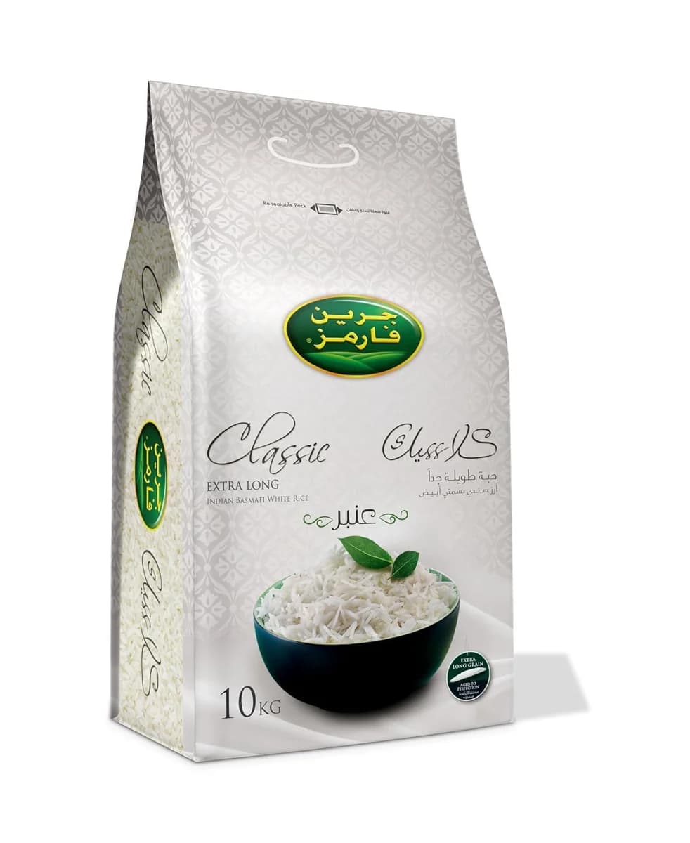 أرز جرين فارمز كلاسيك أبيض 10 كجم كيس